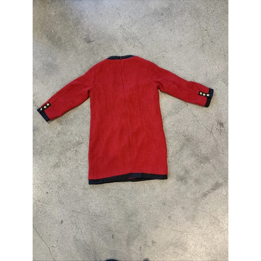 Pomander Place Dress Women Red Size L Tuckernuck Mini Quilted Coco Twilled Retro - Picture 3 of 8